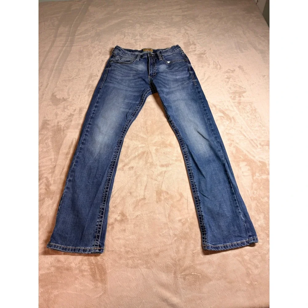 Wrangler 20X Style 42 Vintage Boot Jeans Light Wash Men's 32x34 Western Denim